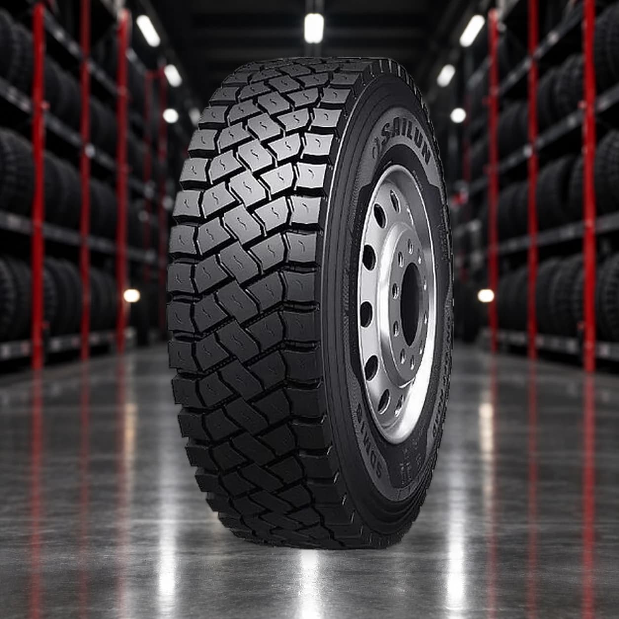 Sailun SDM1S 315/80 R22,5 156/150K PR18 3PMSF (Ведущая ось)