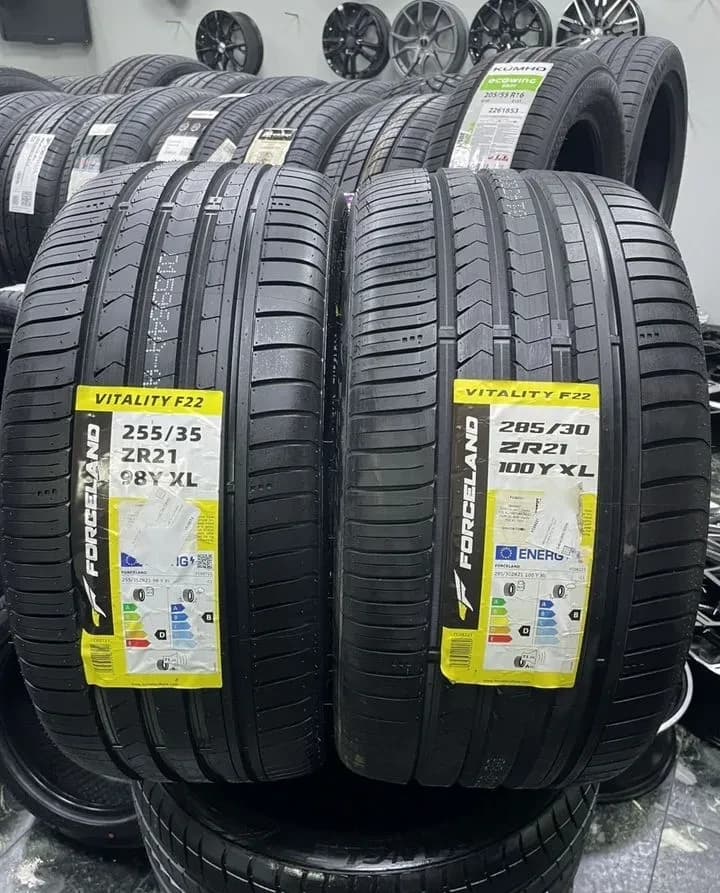 Forceland Vitality F22 255/35 R21 и 285/30 R21 98Y